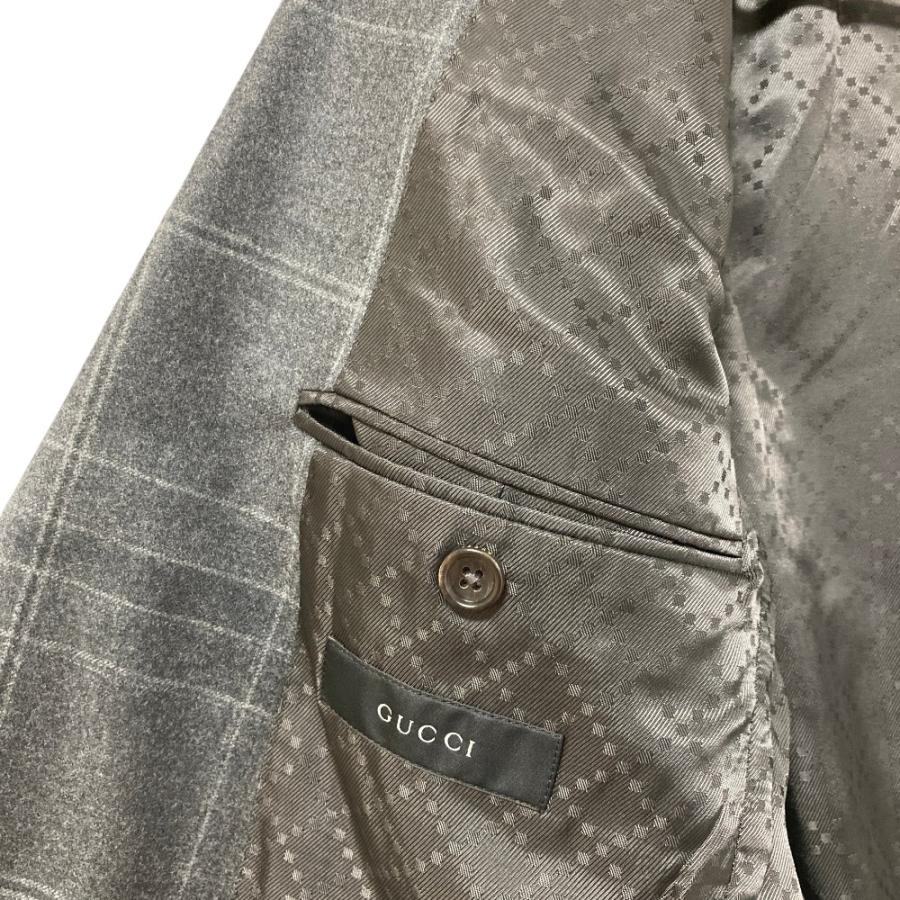 GUCCI（グッチ） チェック柄 テーラードジャケット スラックスパンツ