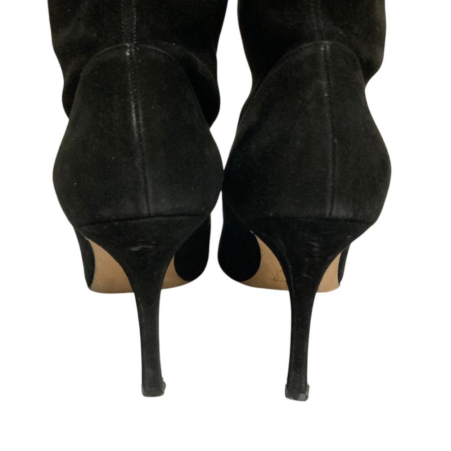 MANOLO BLAHNIK（マノロブラニク） 良品 スエードレザー ロングブーツ 