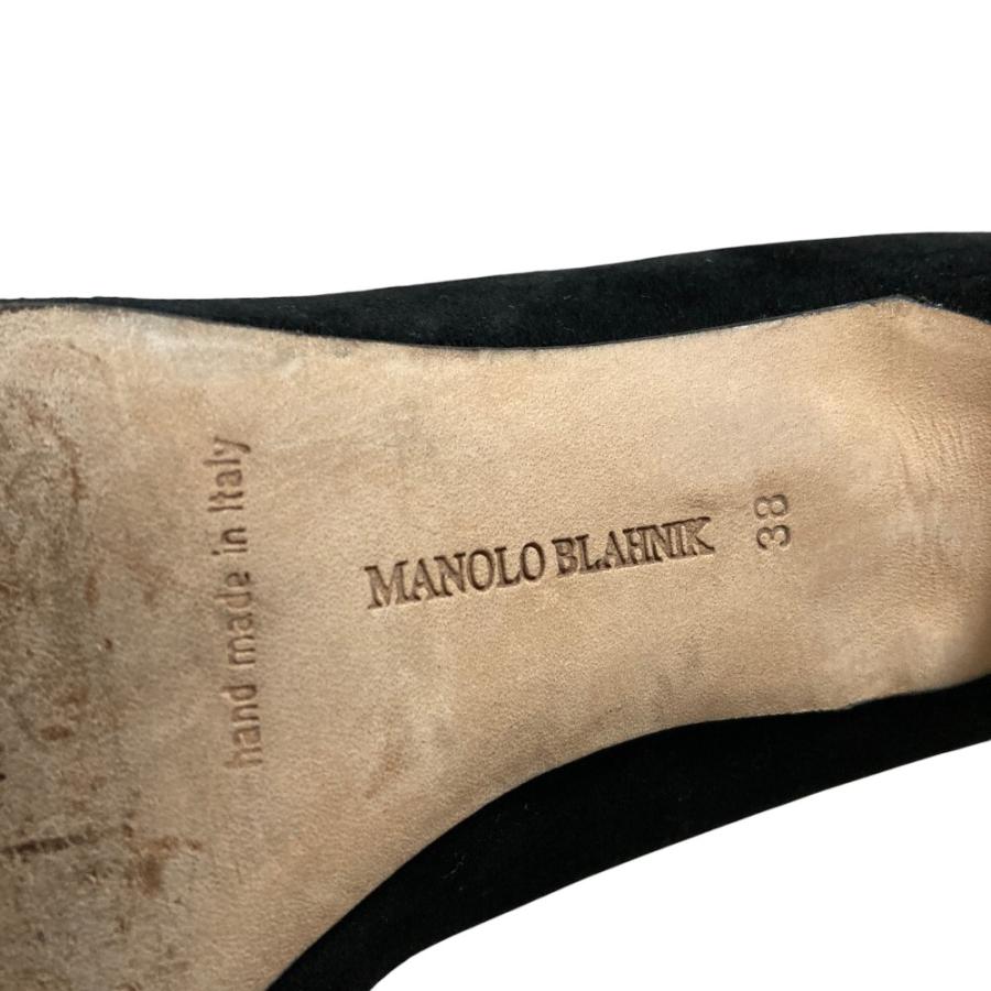 MANOLO BLAHNIK（マノロブラニク） 良品 スエードレザー ロングブーツ