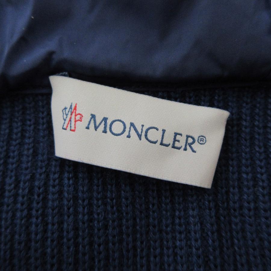 MONCLER（モンクレール） 美品 MAGLIA TRICOT ニット切替 ダウン