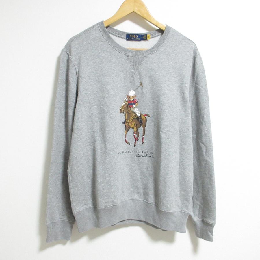 POLO RALPH LAUREN（ポロ・ラルフローレン） 良品 ポロベア 裏起毛 