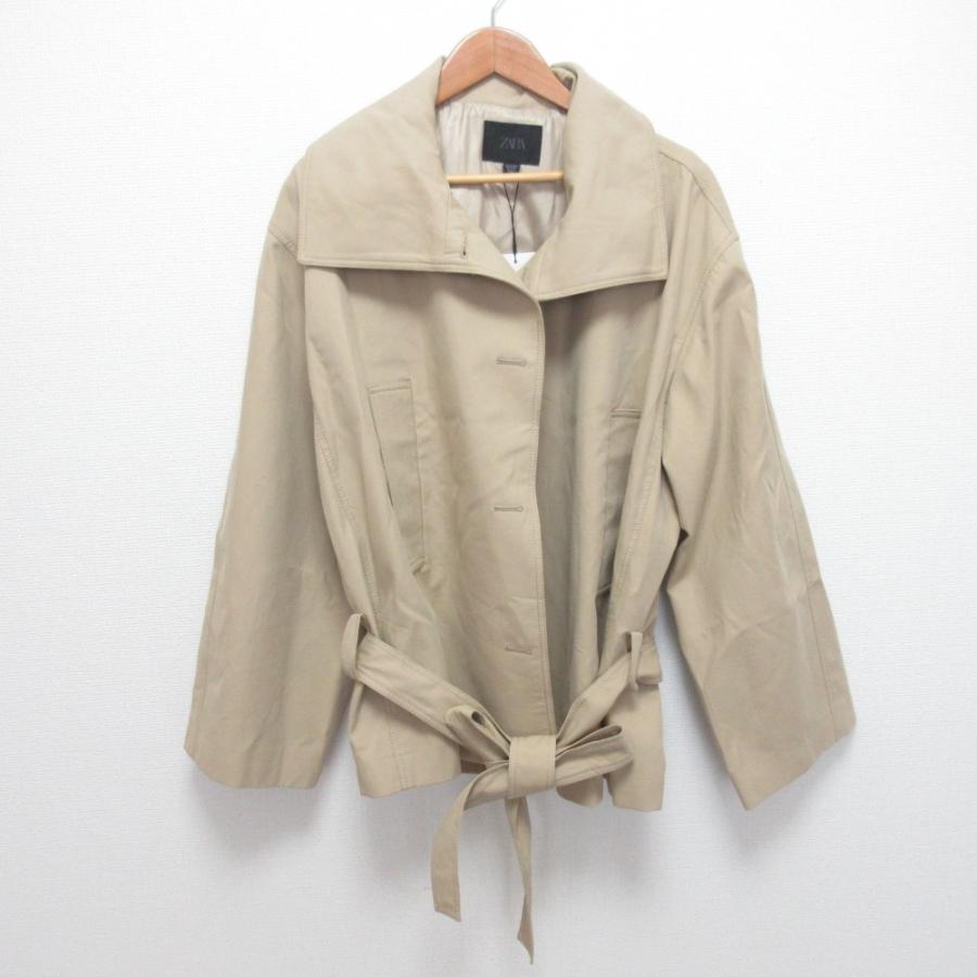 ZARA（ザラ） 未使用 ショートトレンチコート サイズXS-S ベージュ