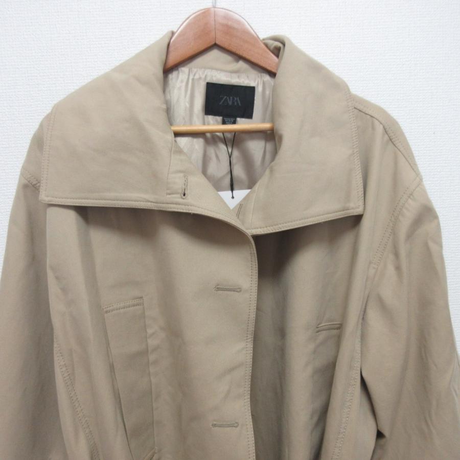ZARA（ザラ） 未使用 ショートトレンチコート サイズXS-S ベージュ