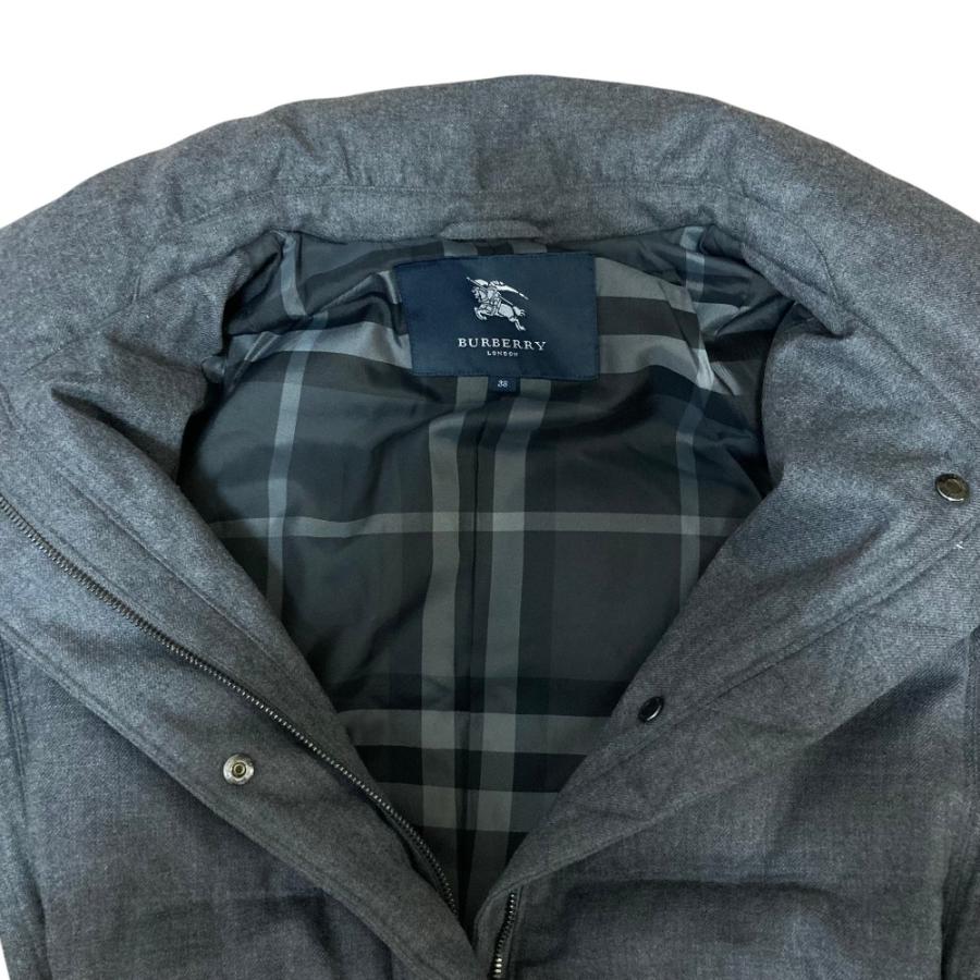 美品 BURBERRY LONDON バーバリーロンドン 裏地チェック ウール