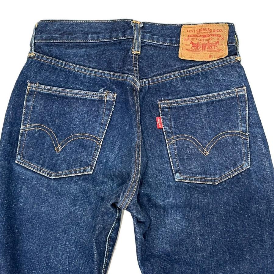 60s 70s リーバイス　502 デニム　ジーンズ　ヴィンテージ　オリジナル 60's 70's LEVI'S リーバイス 502 デニム ジッパーフライ Big E