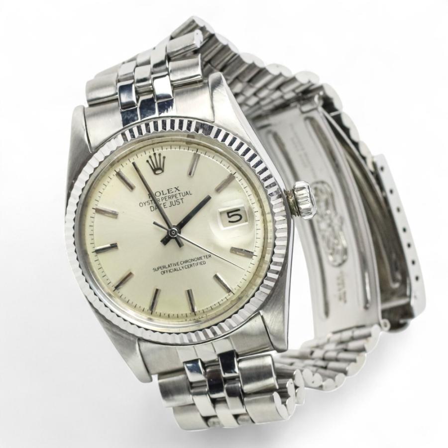 【最終】ロレックス デイトジャスト 1601 ジュビリー 正規店でOH済 ロレックス アンティーク デイトジャスト 1601 cal.1570 極上美