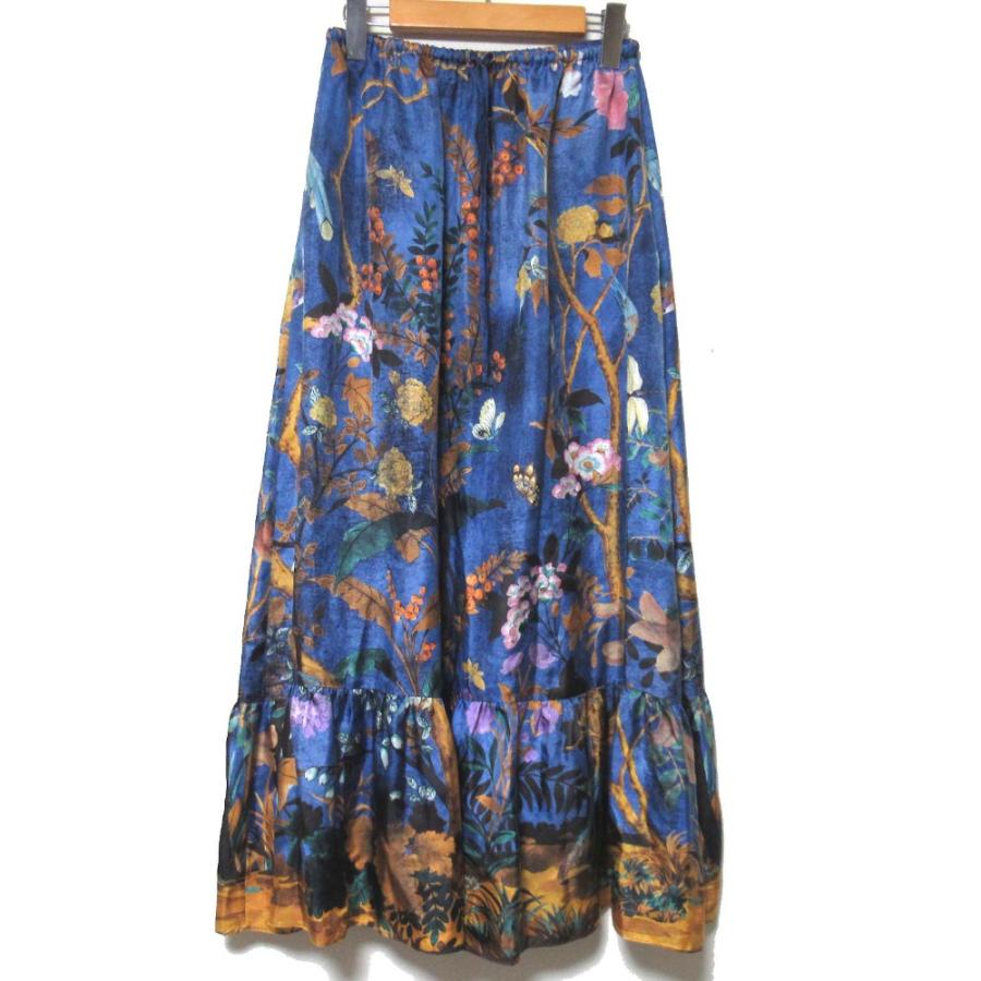 GUCCI（グッチ） 美品 23AW GUCCI シルク100% 総柄 プリント 襟付き 