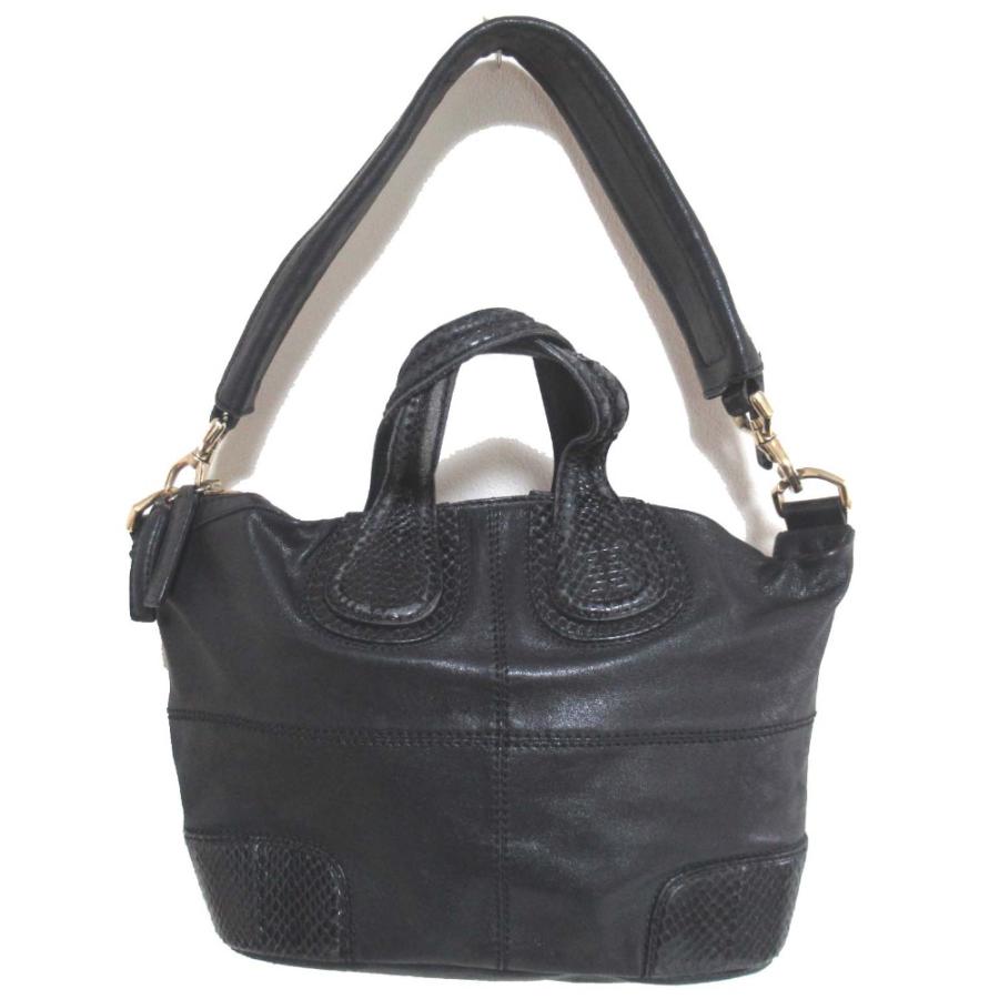 ジバンシーGIVENCHY ナイチンゲール2way ショルダーバッグ黒