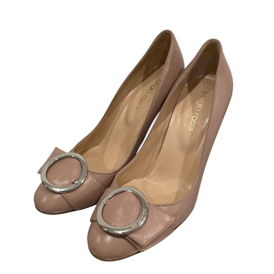 Sergio rossi（セルジオロッシ） 良品 レザー パンプス サイズ36 23cm