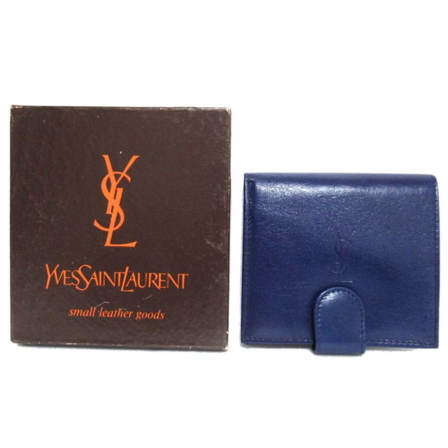 Yves Saint Laurent（イヴ・サンローラン） 美品 レザー YSL 