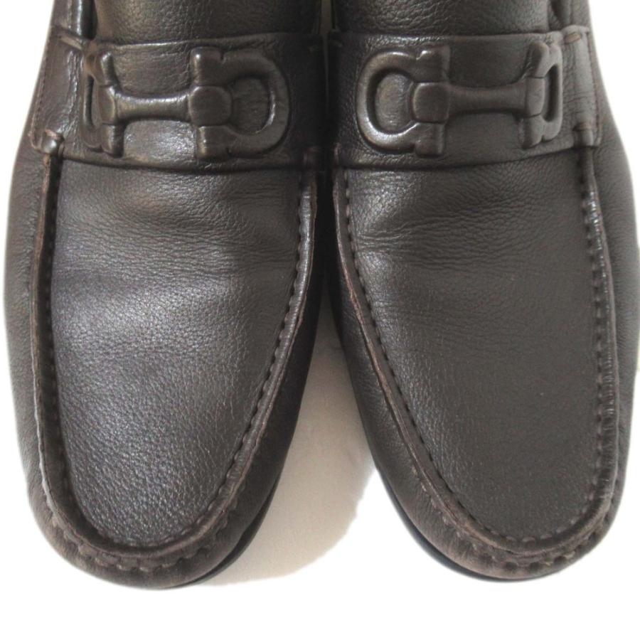 美品 Salvatore Ferragamo サルヴァトーレフェラガモ 型押し