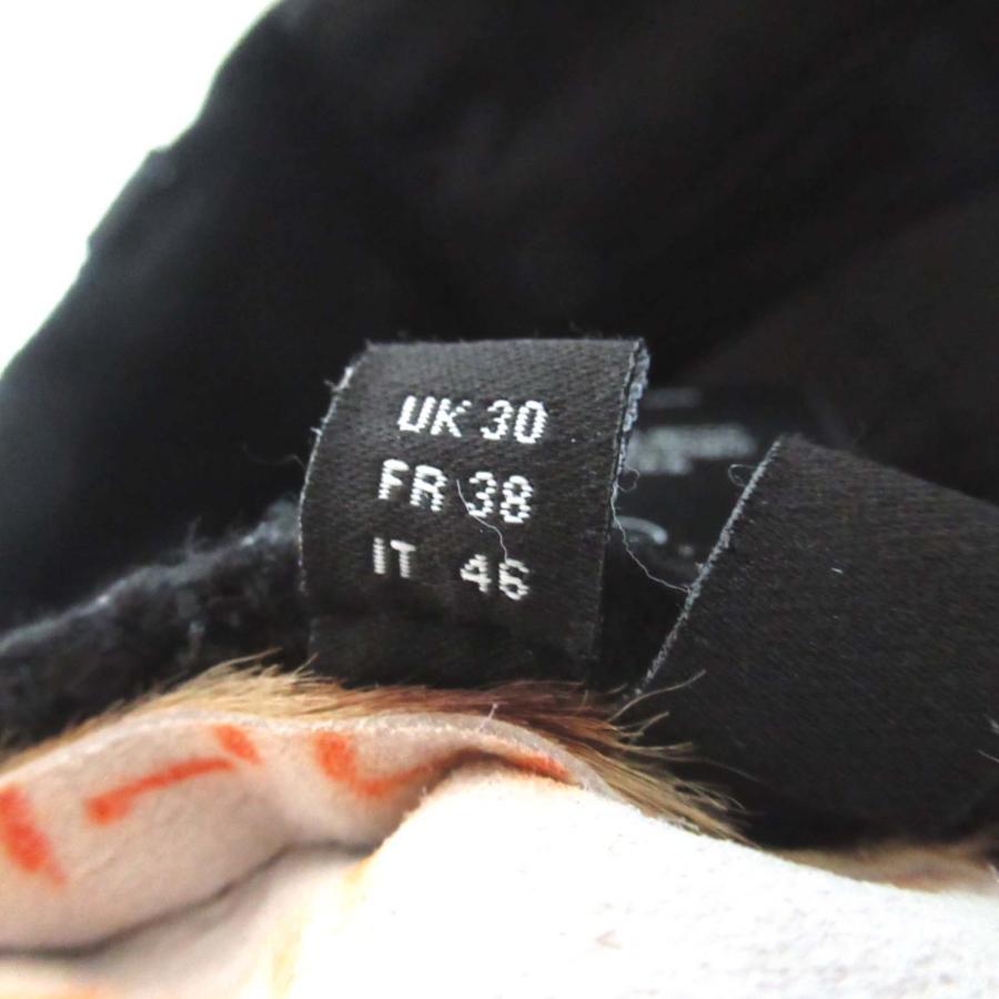 AMIRI（アミリ） 美品 レオパード柄 ハラコ 切り替え クラッシュ加工