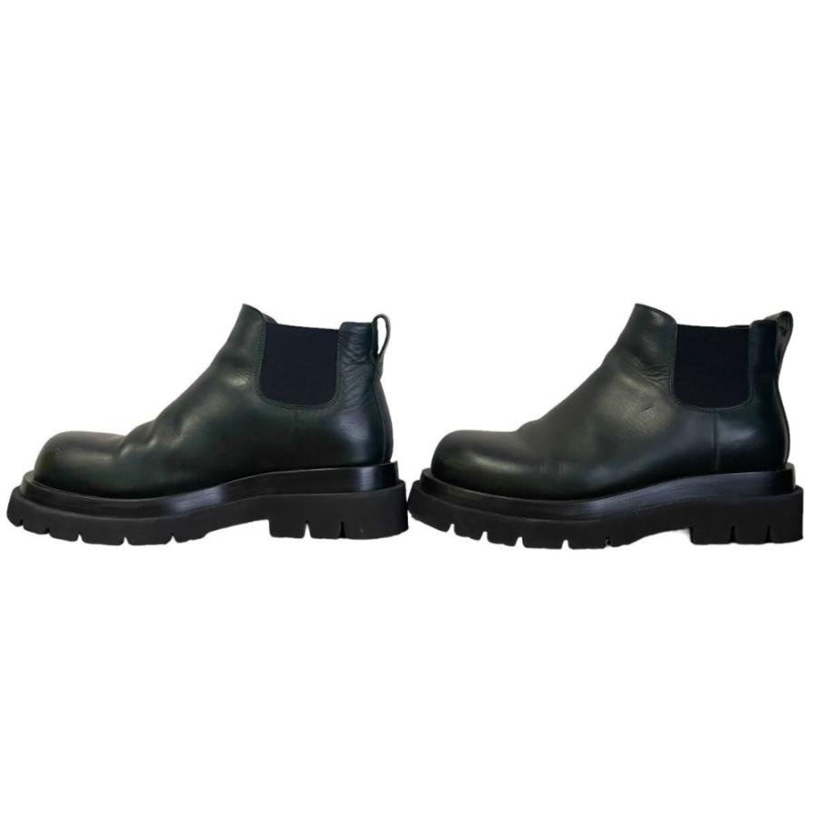 美品 BOTTEGA VENETA ボッテガヴェネタ レザー ラグ チェルシー 