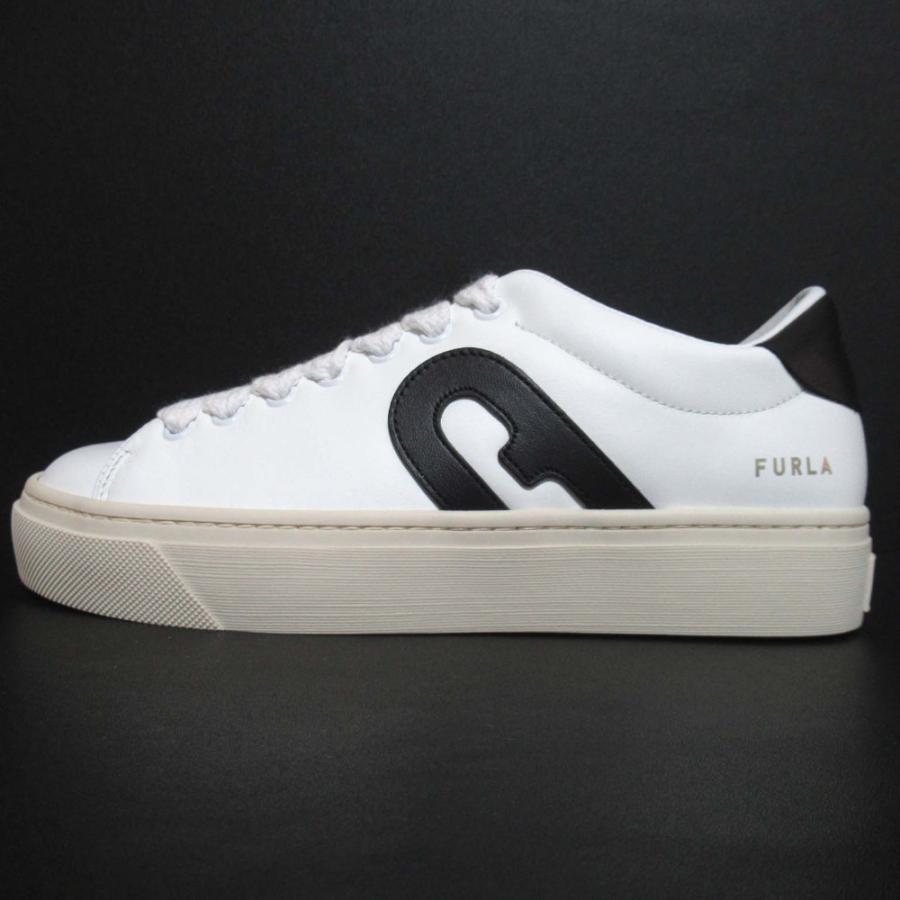 FURLA（フルラ） 未使用 JOY LACE-UP SNEAKER レザー ローカット 