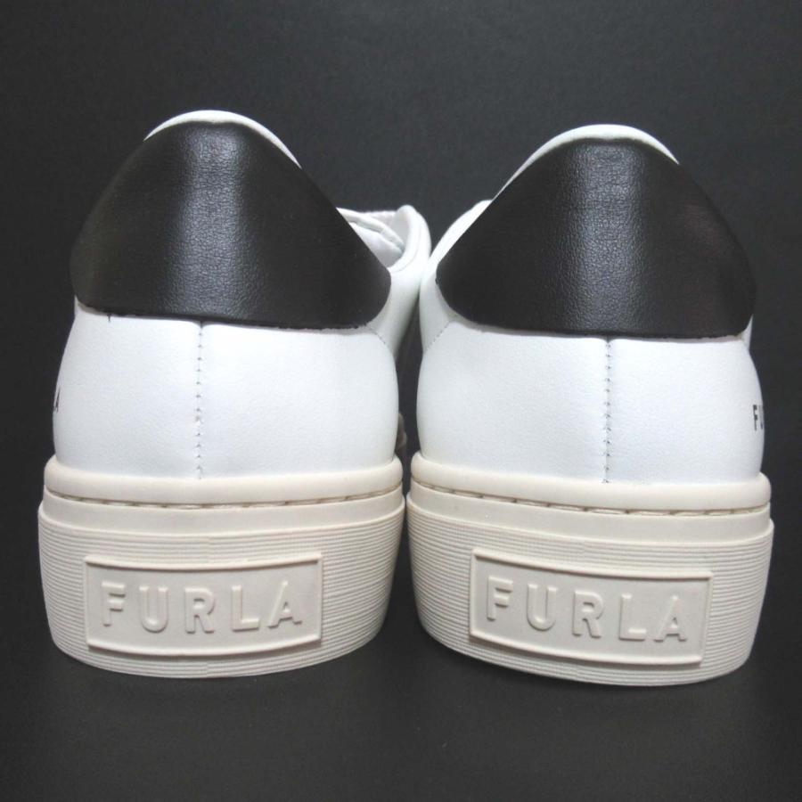 FURLA（フルラ） 未使用 JOY LACE-UP SNEAKER レザー ローカット 