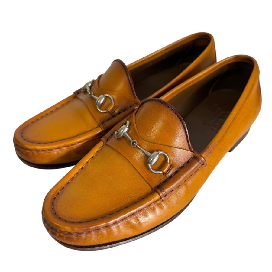 ★美品★GUCCI グッチ ヴィンテージ ホースビット レザー ローファー 35 GUCCI（グッチ） 美品 レザー ホースビット ローファー 35 22cm相当