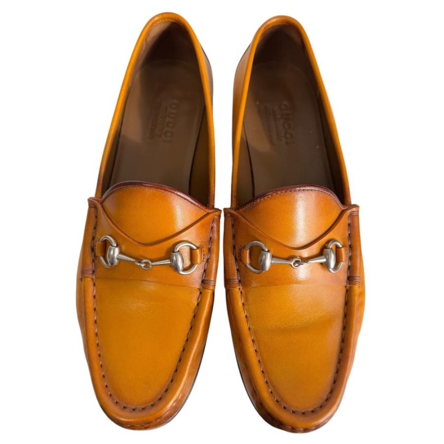 GUCCI（グッチ） 美品 レザー ホースビット ローファー 35 22cm相当