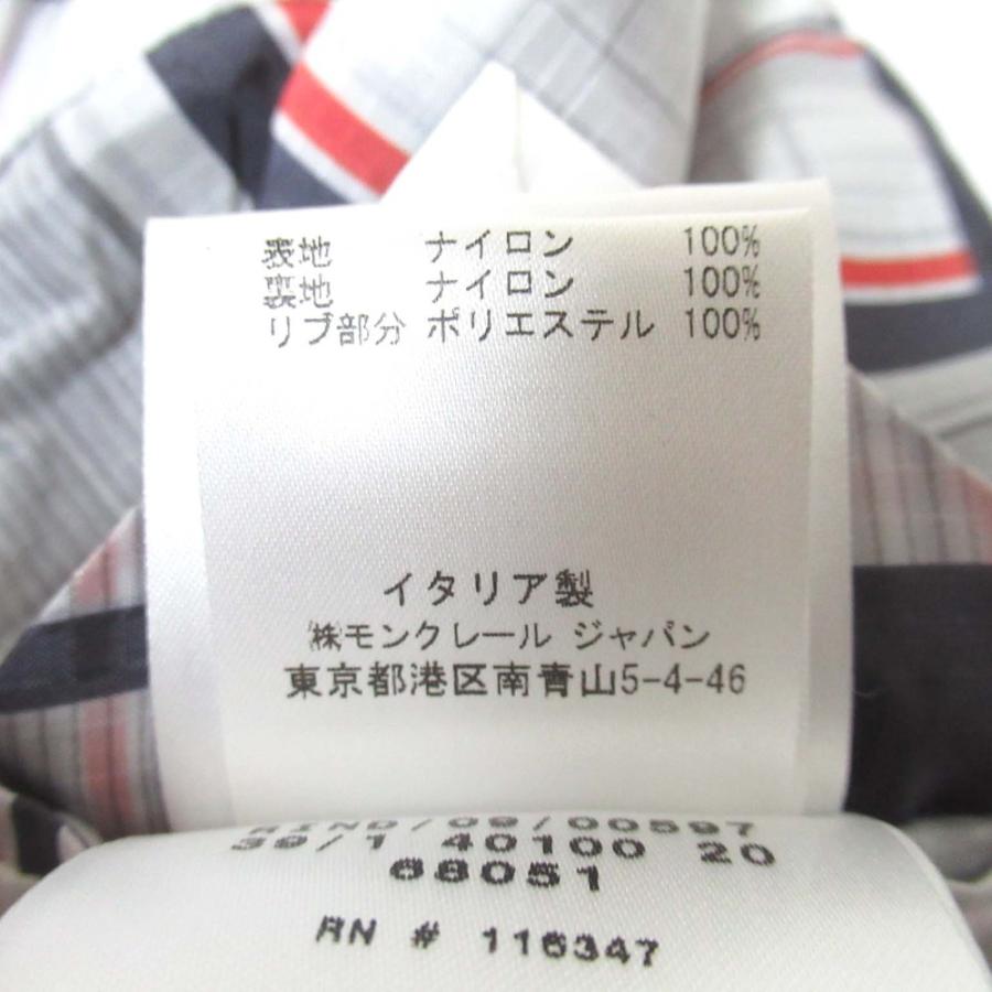美品 MONCLER GAMME BLEU モンクレールガムブルー チェック柄