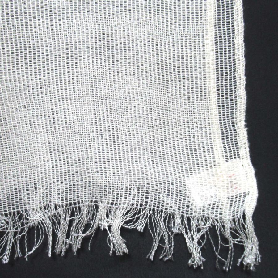 AGNONA（アニオナ） 美品 カシミヤシルク メッシュ ニット ストール