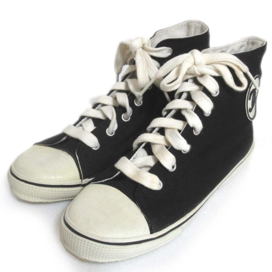 CHANEL シャネル 靴 スニーカー 厚底 37（23.5cm）