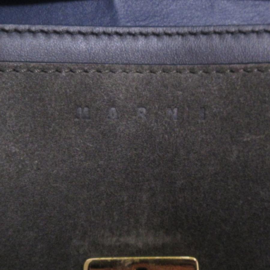 MARNI（マルニ） 良品 TRUNK トランク レザー スエード ショルダー