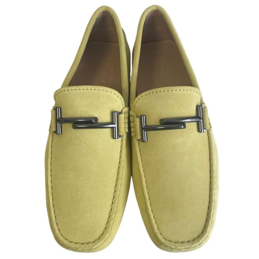 極美品✨ トッズ ゴンミーニ デッキシューズ 【5 1/2】 イエロー スエード 極美品✨ トッズ ゴンミーニ デッキシューズ 【5 1/2】 イエロー