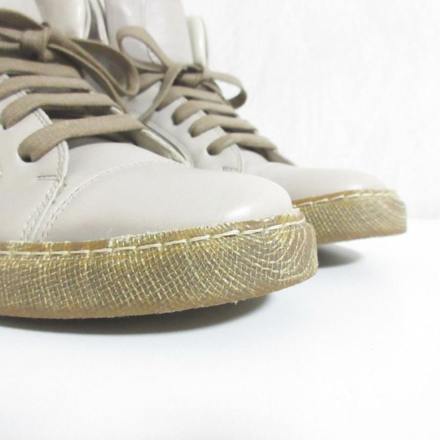 BRUNELLO CUCINELLI（ブルネロクチネリ） 美品 レザー ハイカット