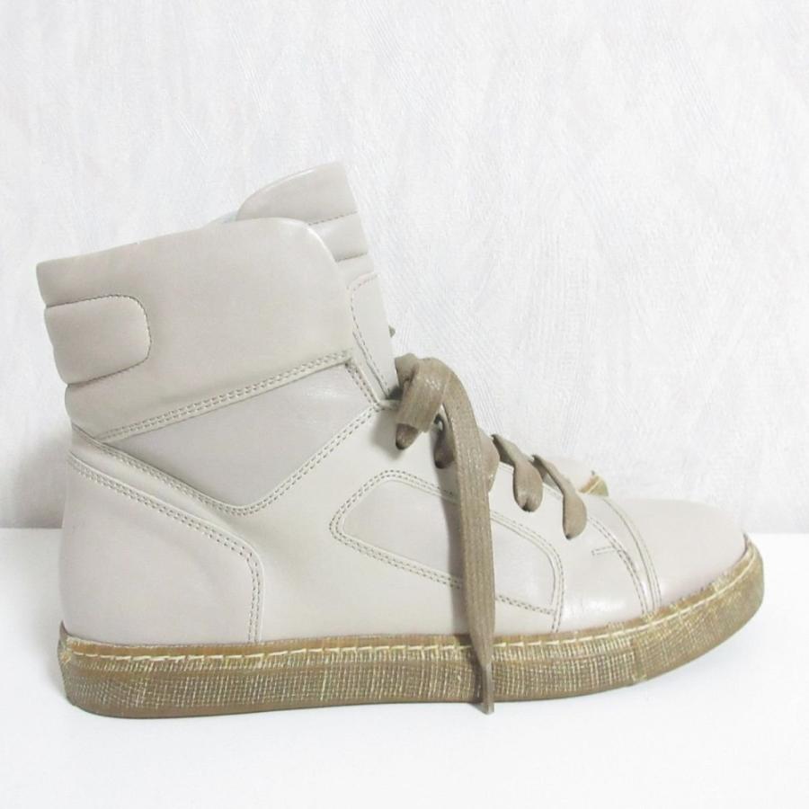 BRUNELLO CUCINELLI（ブルネロクチネリ） 美品 レザー ハイカット 