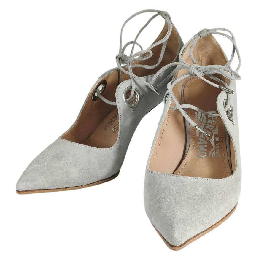 美品 Salvatore Ferragamo サルヴァトーレフェラガモ スエード  