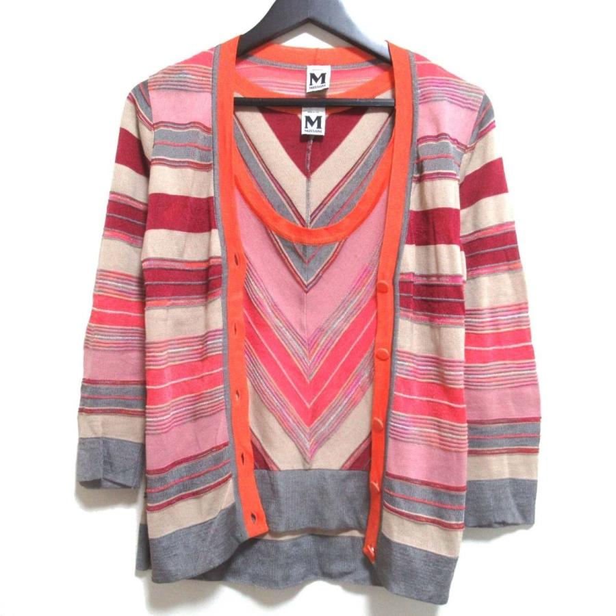 MISSONI ミッソーニ アンサンブル マルチカラー ニット カーディガン