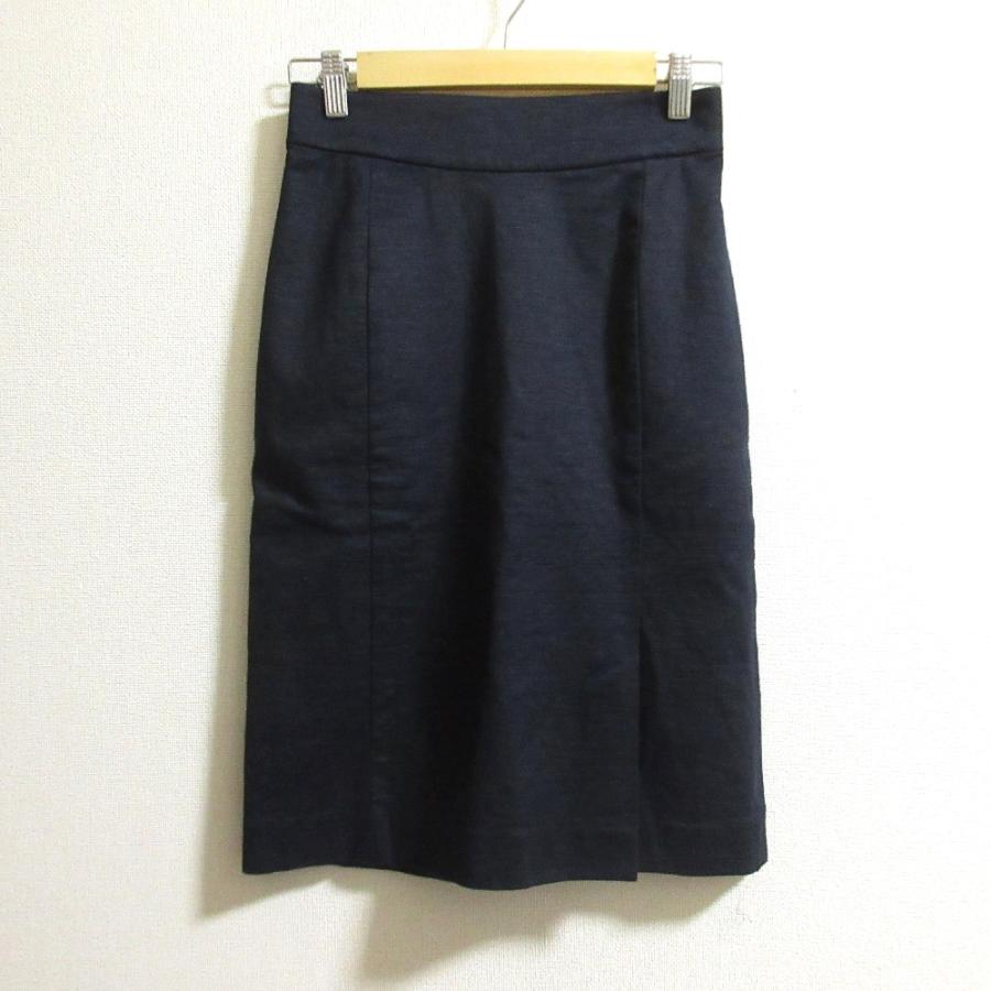 美品 グリーンレーベルリラクシング ノーカラーセットアップ 38 ネイビー 紺 green label relaxing（グリーンレーベルリラクシング） 美品 ノー