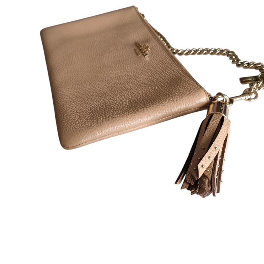 COACH（コーチ） 美品 タッセルチャーム チェーン リスレット ポーチ 