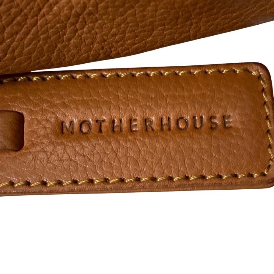 良品 MOTHERHOUSE マザーハウス レザーショルダーバッグ ブラウン