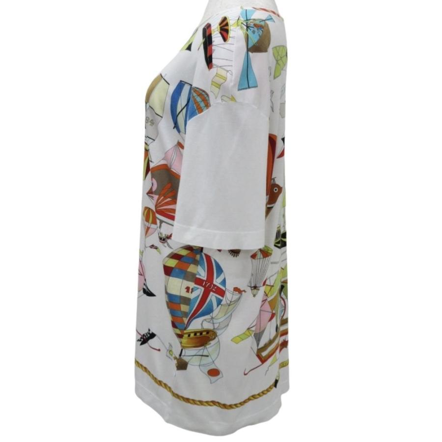 HERMES（エルメス） 美品 LES FOLIES DU CIEL 大空の狂気 半袖 Tシャツ 