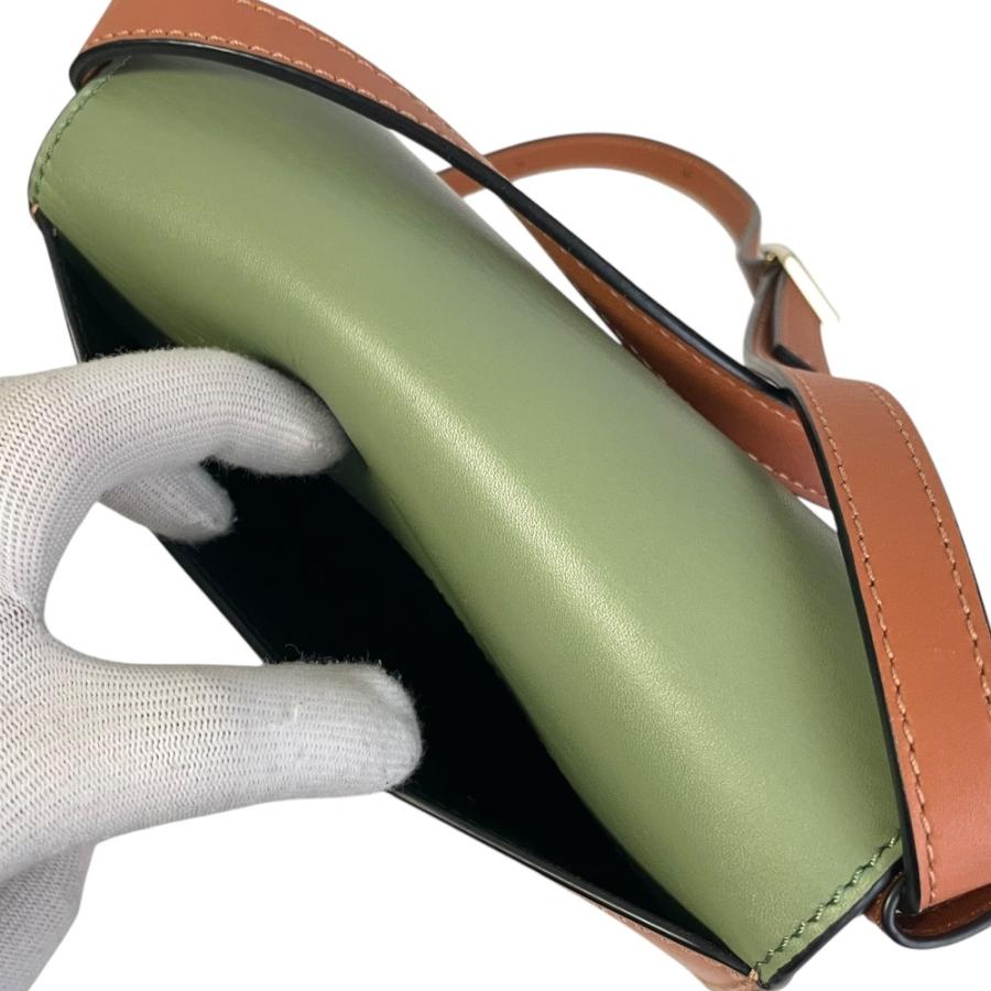 LOEWE（ロエベ） 美品 HEEL DUO ヒールデュオ レザー ミニバッグ 