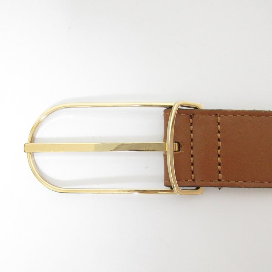 MAISON BOINET（メゾンボワネ） 良品 レザー ベルト ブラウン