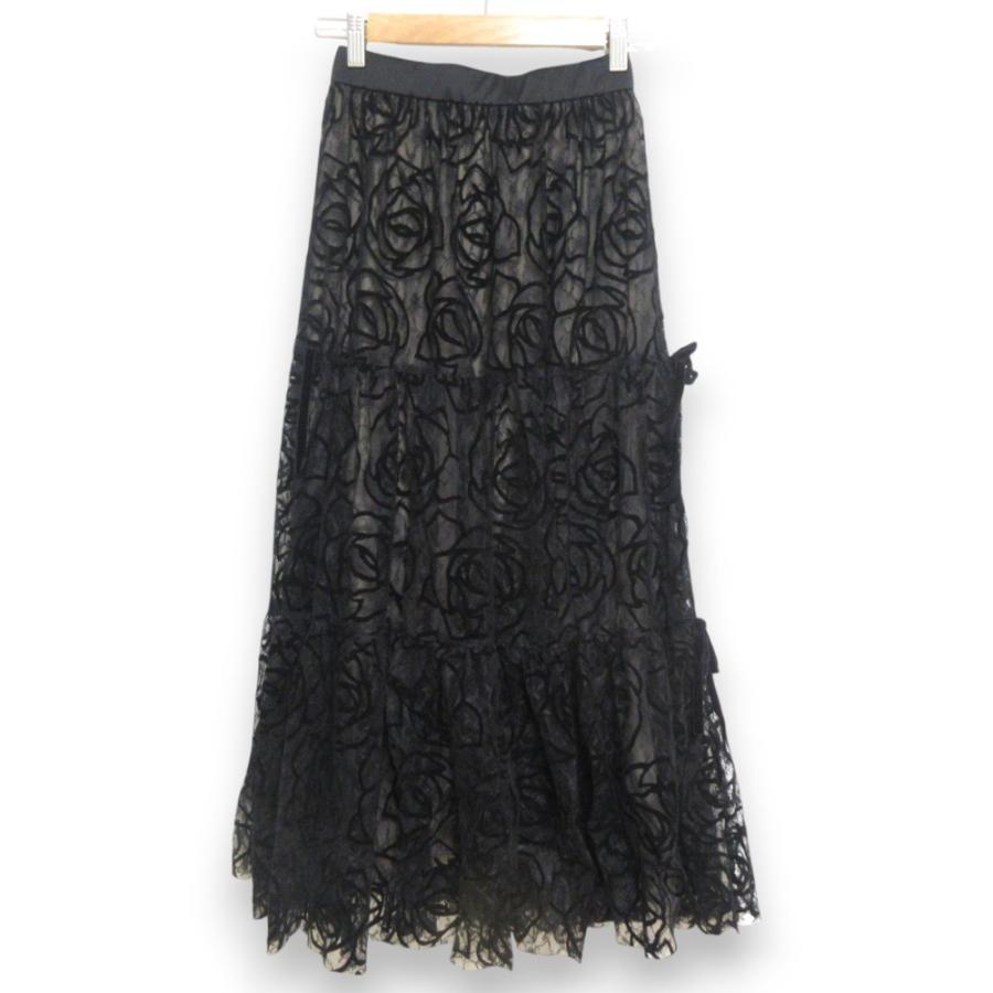 Her lip to ハーリップトゥRosa Lace Tiered Skirt