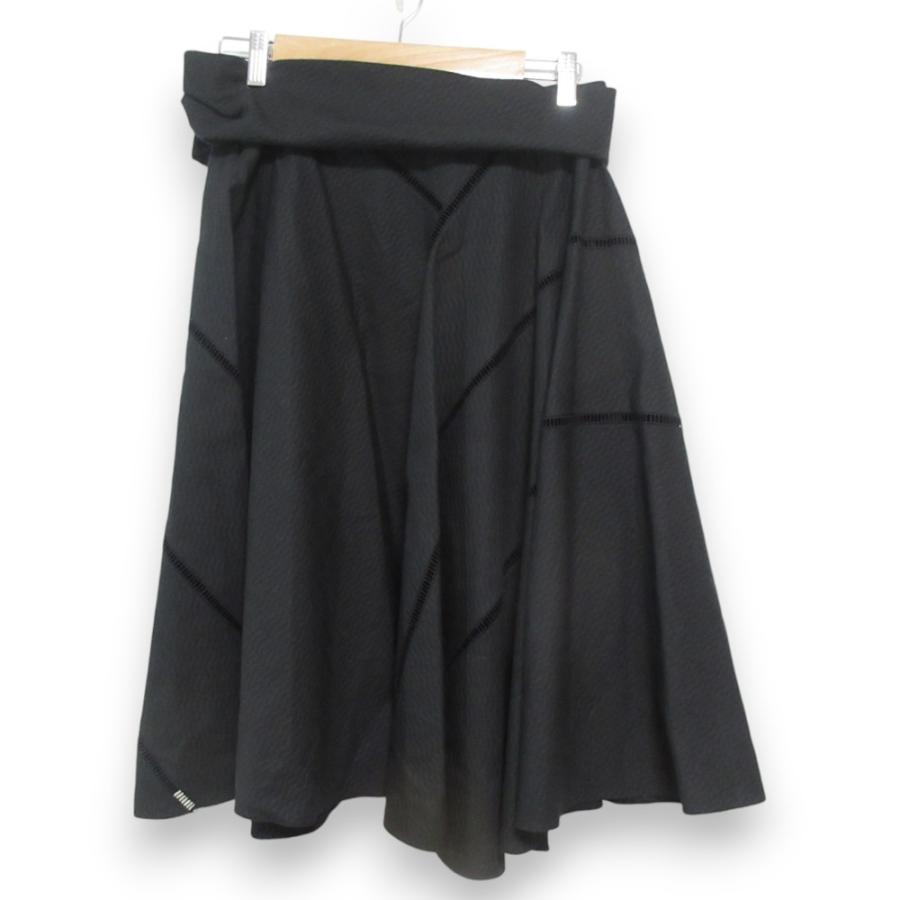 ALAIA（アライア） 美品 ふくれジャガード パンチング加工 ベルト付き 