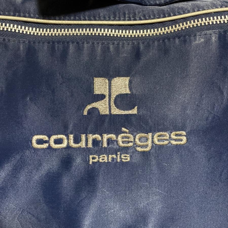courreges（クレージュ） 良品 サテン地 ショルダーバッグ