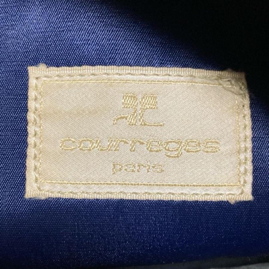 courreges（クレージュ） 良品 サテン地 ショルダーバッグ