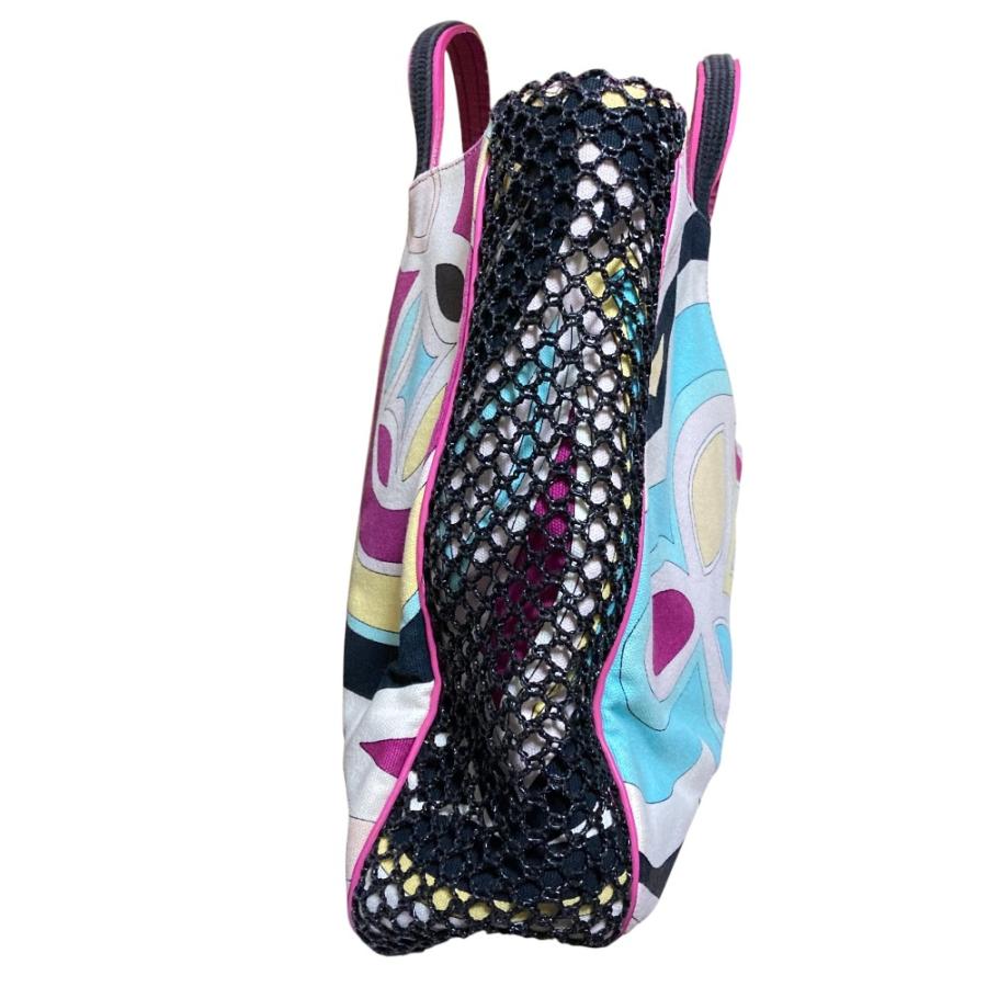 EMILIO PUCCI（エミリオプッチ） 良品 サイドネットキャンバストート