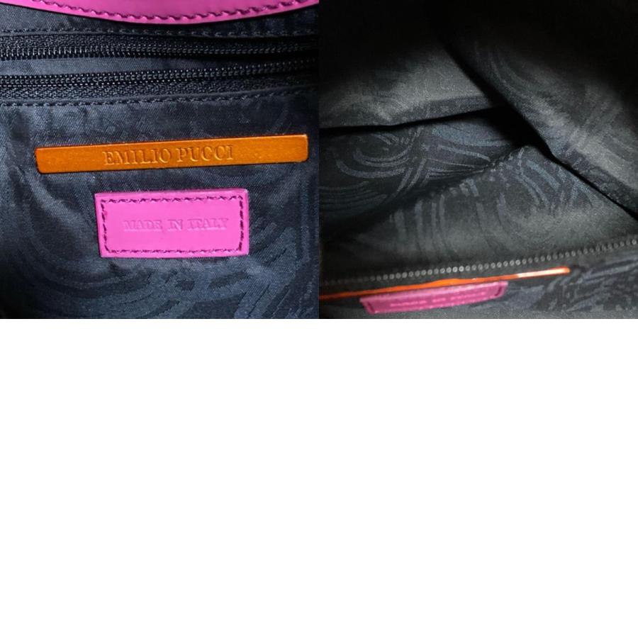 EMILIO PUCCI（エミリオプッチ） 良品 サイドネットキャンバストート