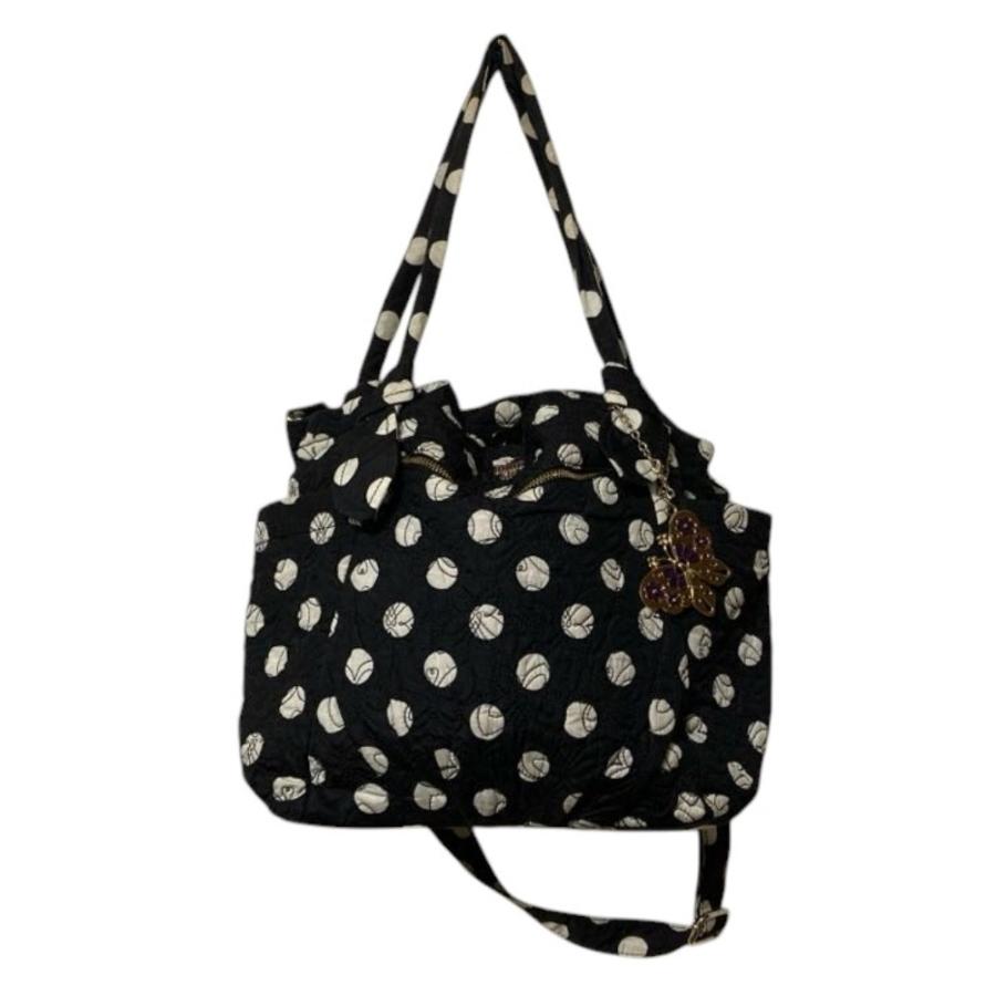 ANNA SUI（アナスイ） キルティング バタフライ＆水玉 2wayトート