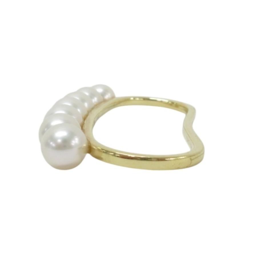 TASAKI（タサキ） 美品 田崎 7パール 7mm 3連バランスリング バランス