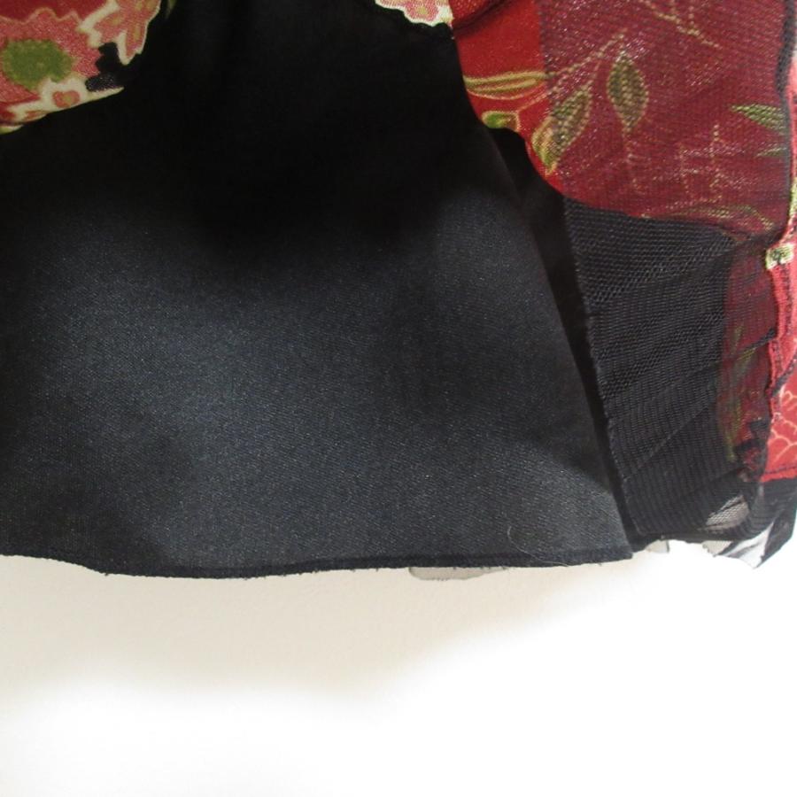 VIVIENNE TAM（ヴィヴィアンタム） 美品 パワーネット 和柄 短冊 花柄