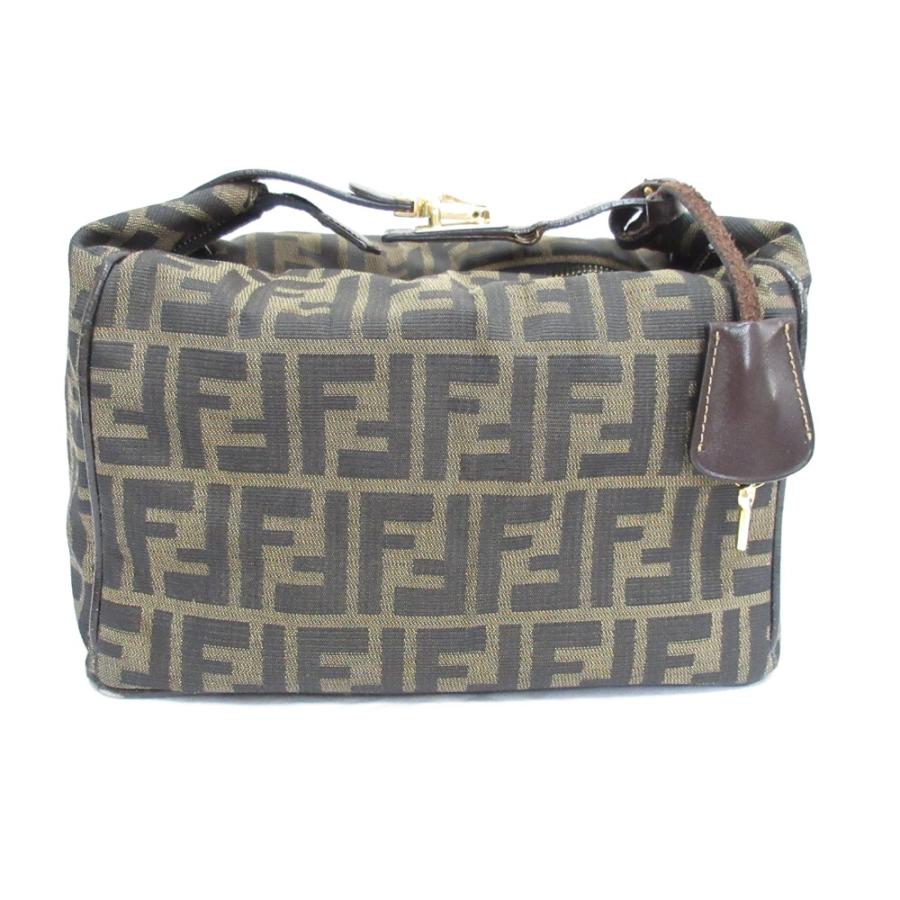 FENDI（フェンディ） 良品 ヴィンテージ ズッカ柄 ジャガード バニティ