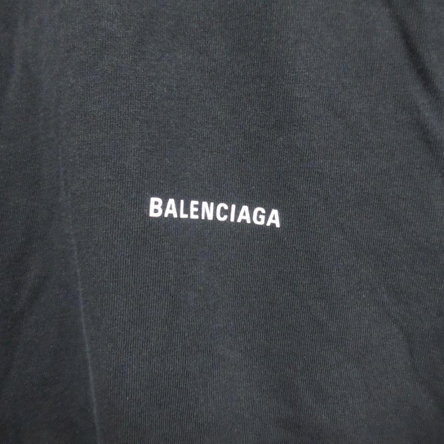 【美品】BALENCIAGA バレンシアガ ワンポイントロゴ ロンT ブラック Amazon | [バレンシアガ]ロングTシャツ トップス ロングスリーブ