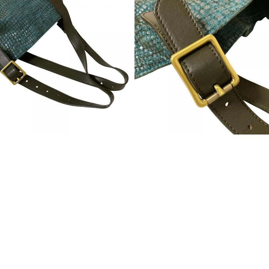 ジムトンプソン（JIM THOMPSON） 美品 トートバッグ グリーン 