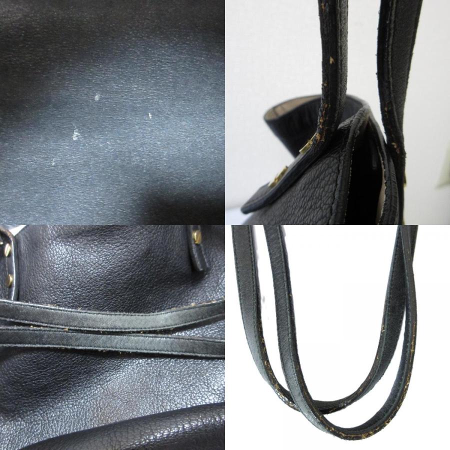 Chloe クロエ トートバッグ ディラン - ブラック レザー レディース ショルダーバッグ ゴールド金具【本物保証】 Chloe（クロエ） 良品 ディラン ソフトレザー トートバック ブラック