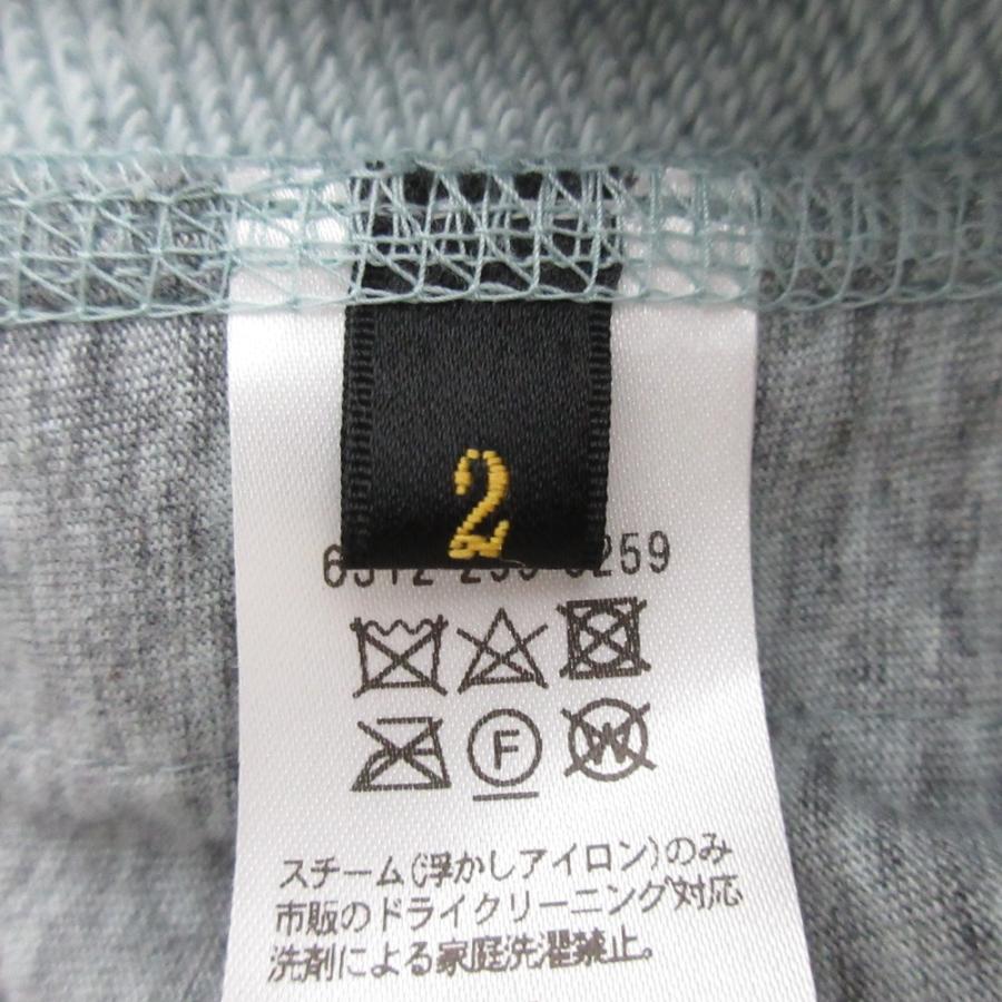 DRAWER（ドゥロワー） 良品 コットン×カシミヤ 裏毛ドットボタン